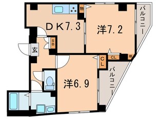 ランズ池袋の物件間取画像